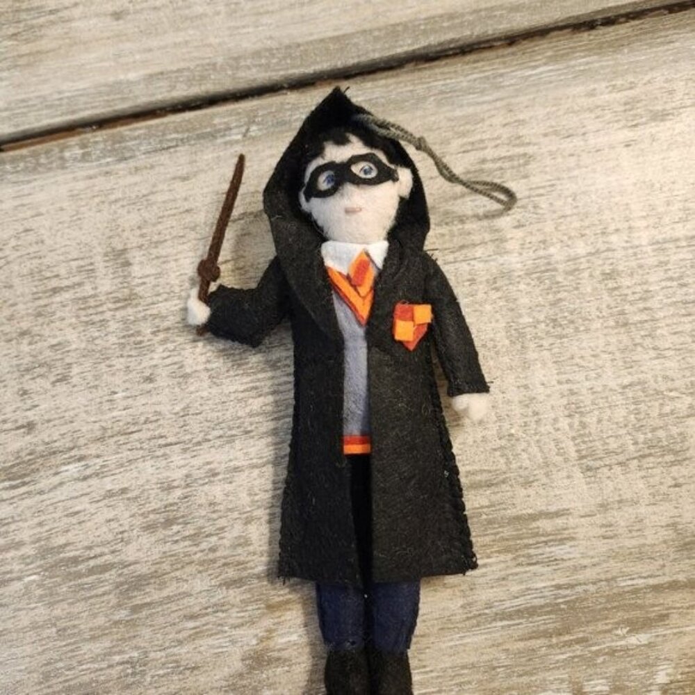 Harry Potter Felt Ornament - Handmade Best Seller New